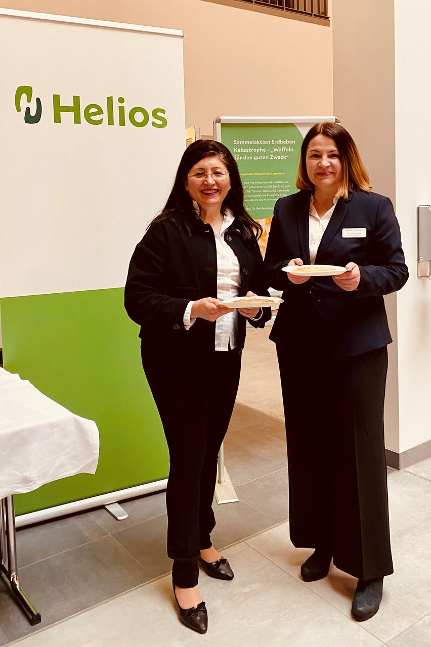  MdB Nezahat Baradari besucht die Helios Klinik in Attendorn