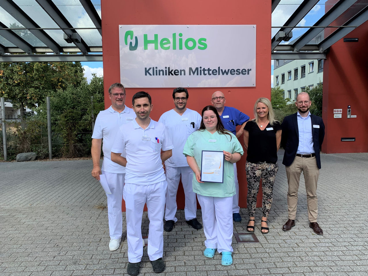 Helios Kliniken Mittelweser als Diabeteszentrum DDG zertifiziert