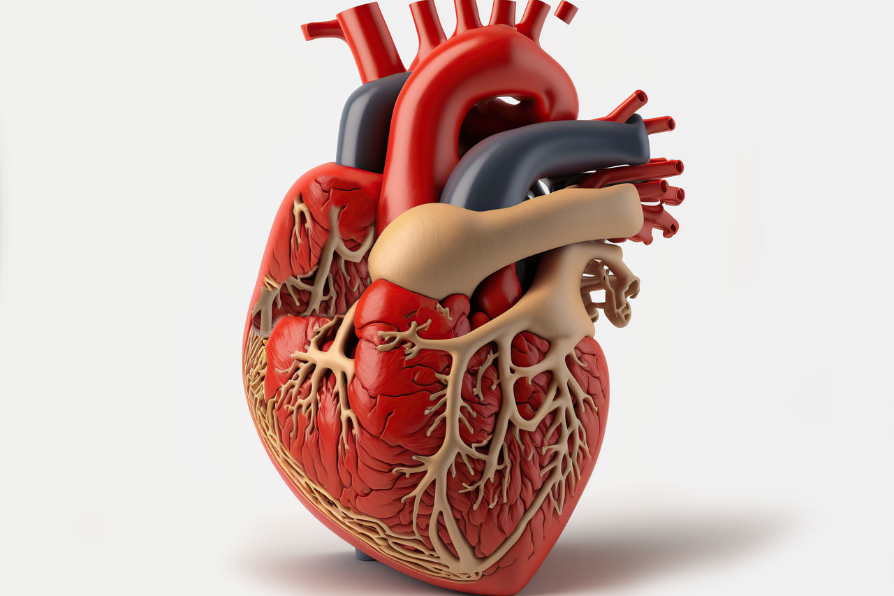 Modell menschliches Herz