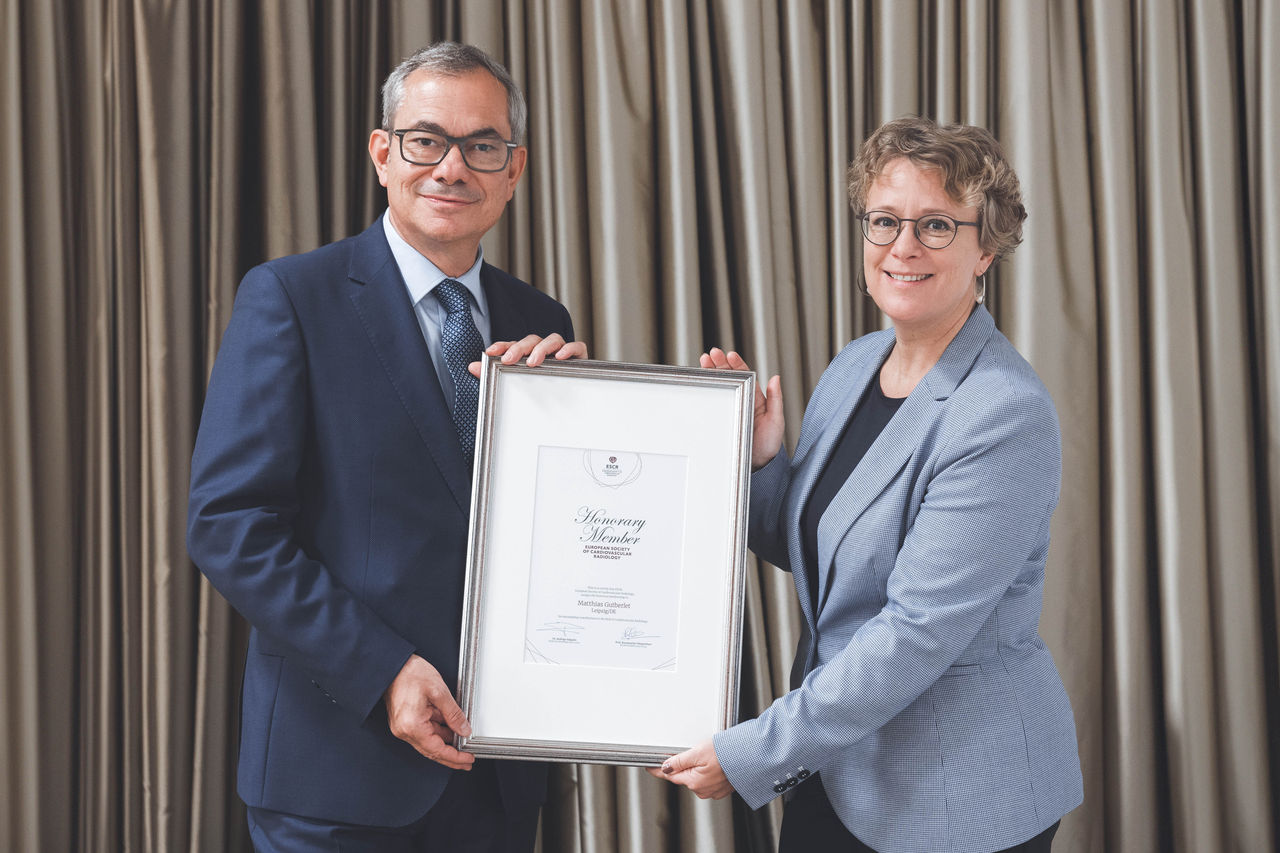 Prof. Dr. med. Gutberlet vom Herzzentrum Leipzig erhält Ehrenmitgliedschaft der European Society of Cardiovascular Radiology