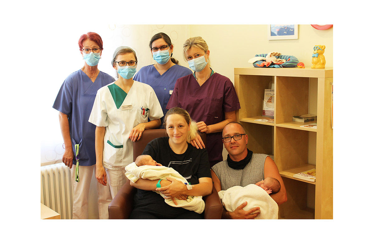 Mia und Lena schenken doppelte Freude Helios Klinik Northeim