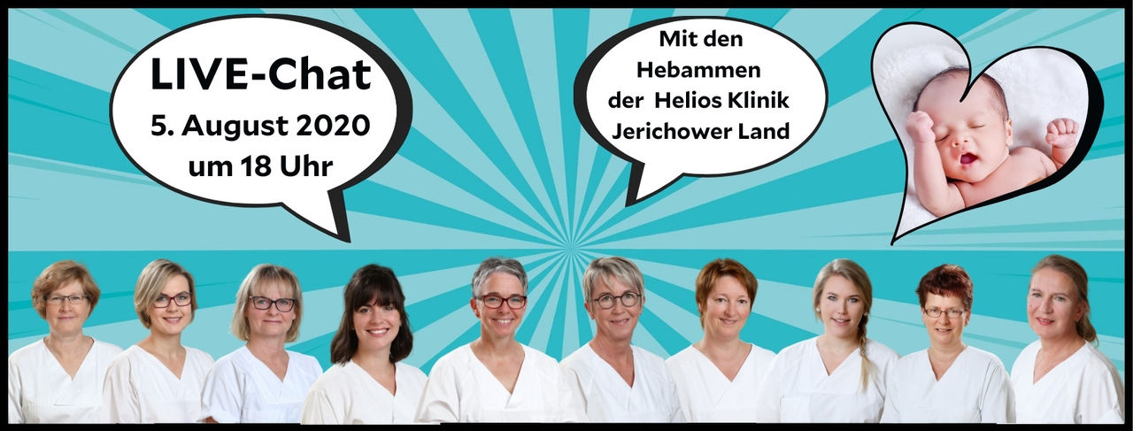  Live-Video-Chat mit der Geburtshilfe der Helios Klinik Jerichower Land 