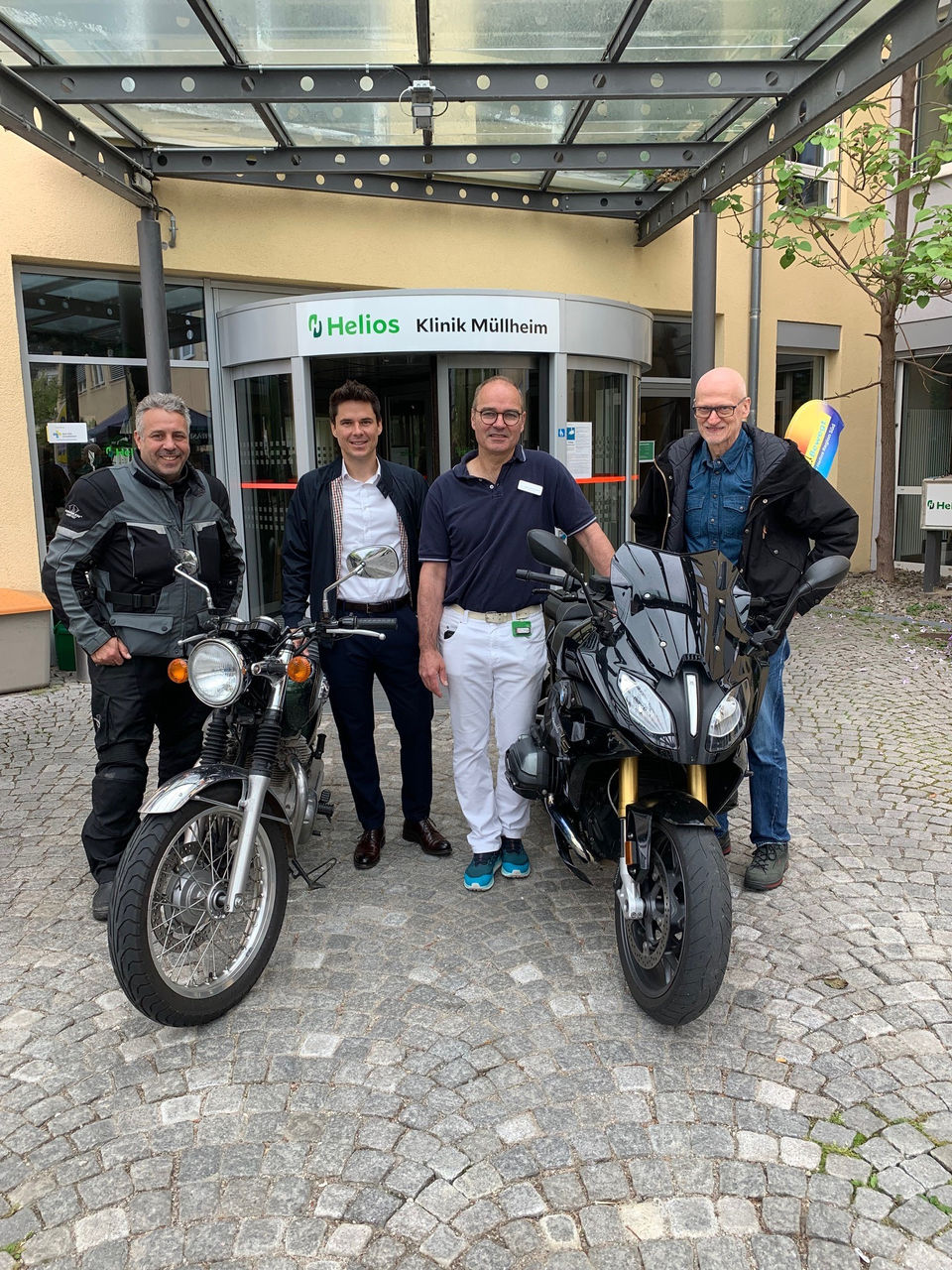 Motorradtag an der Helios Klinik Müllheim – mit Mensch und Maschine fit in die Motorradsaison!