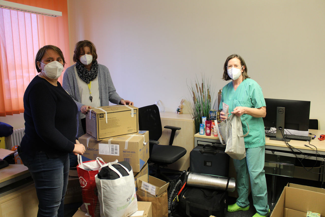Hilfe für die Ukraine: Helios Klinik Wesermarsch organisiert Spendenaktion im Mitarbeiterkreis 