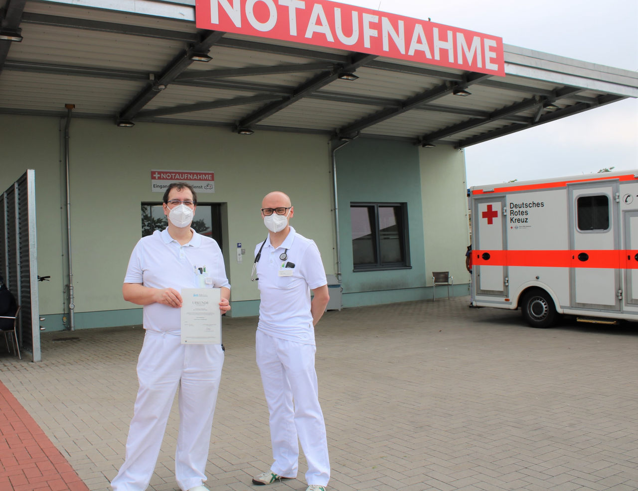 Oberarzt Börries Habild-Besdo erhält Zusatzbezeichnung „Klinische Akut- und Notfallmedizin“