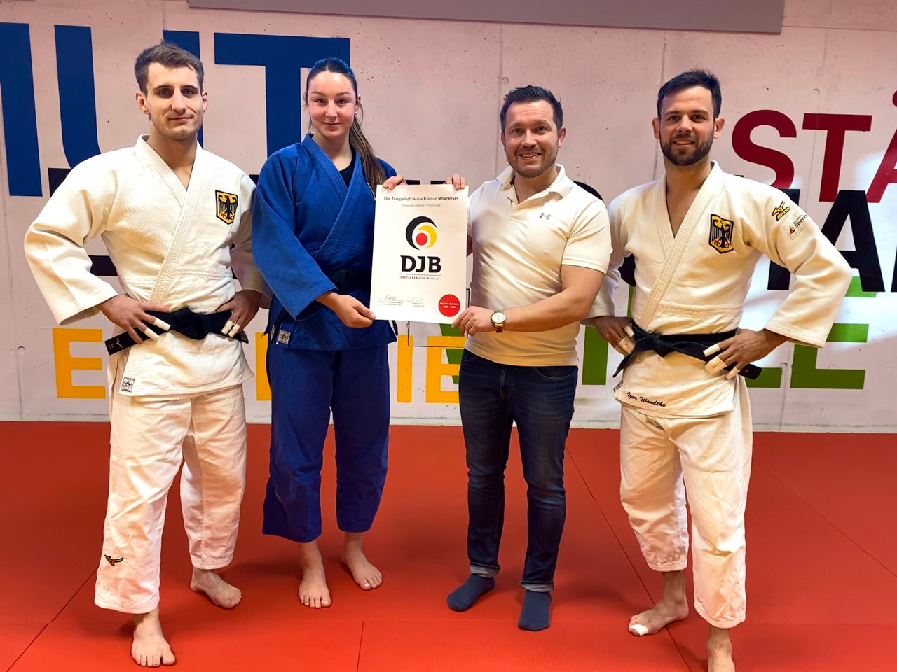 Für den Deutschen Judo-Bund: Nienburger Orthopäde macht Füße fit für Olympia