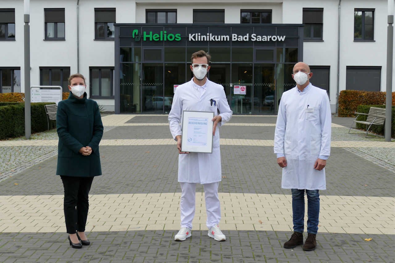 Helios Klinikum Bad Saarow erneut als Regionales TraumaZentrum rezertifiziert 