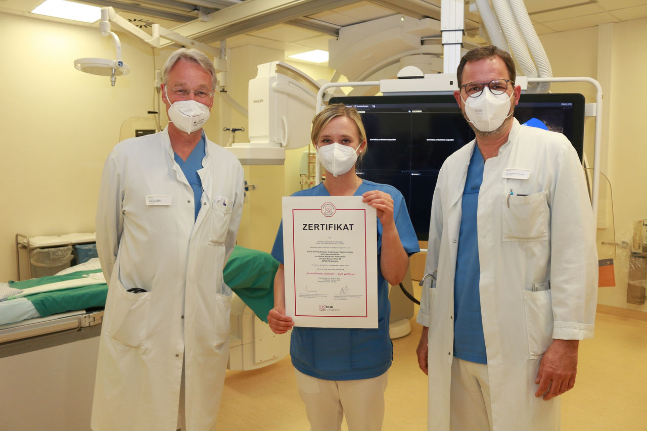 Helios Klinikum als Vorhofflimmer-Zentrum zertifiziert