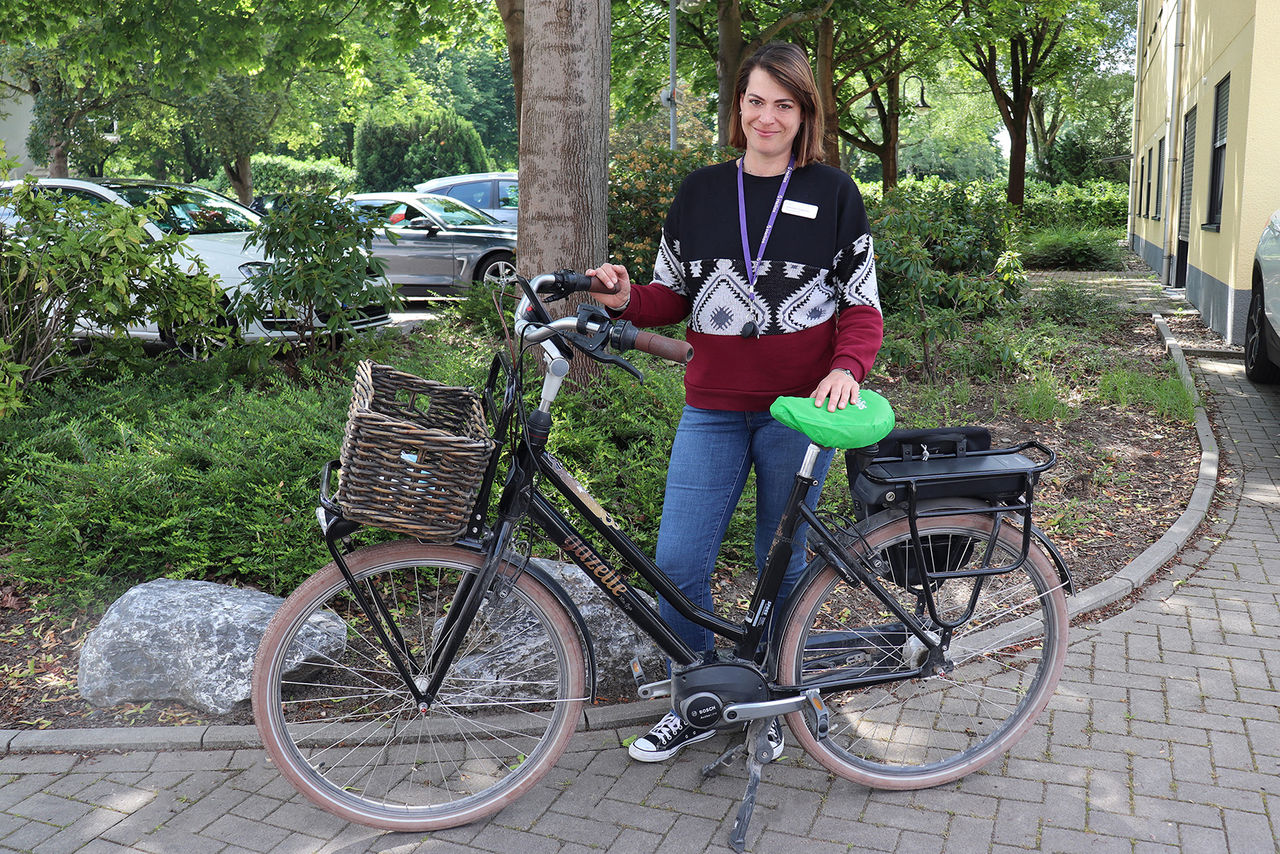 Finanzierte Fahrräder für Mitarbeiter  