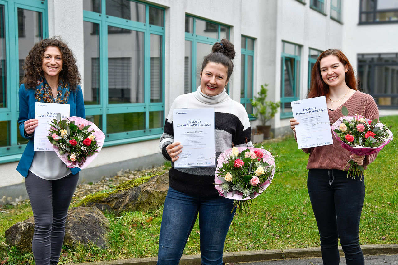 Fresenius-Ausbildungspreis: Fünf der Besten lernten in Wuppertal