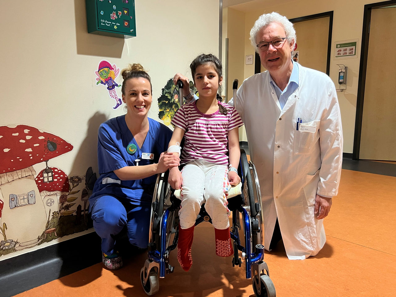 Mädchen aus Friedensdorf erfolgreich am Herzzentrum Leipzig behandelt 
