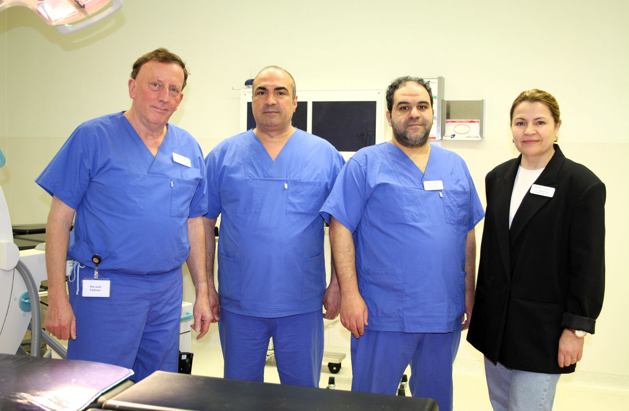 Gefäßchirurgie auf neuen Schultern