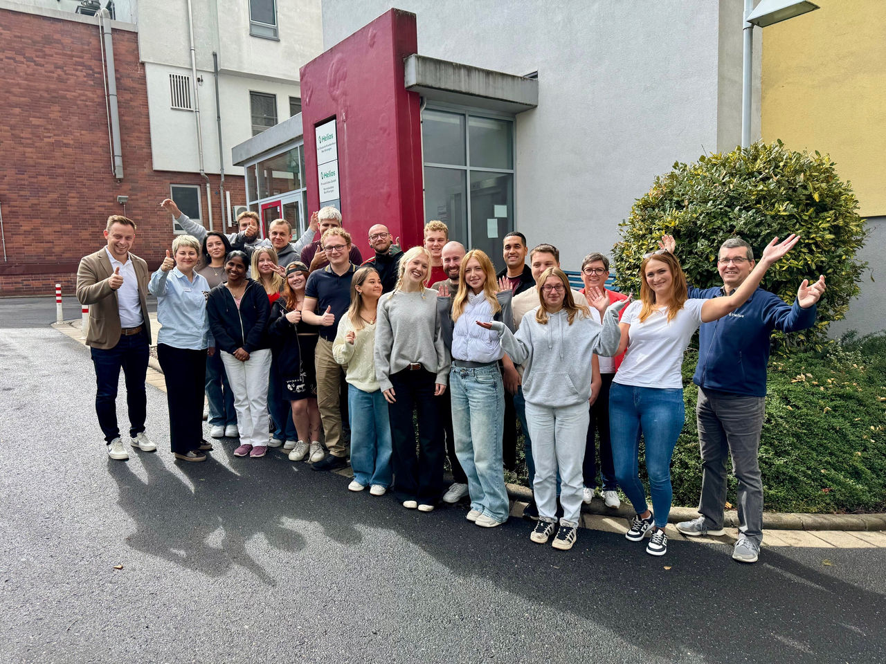 20 neue Auszubildende starteten ihre Pflegeausbildung 