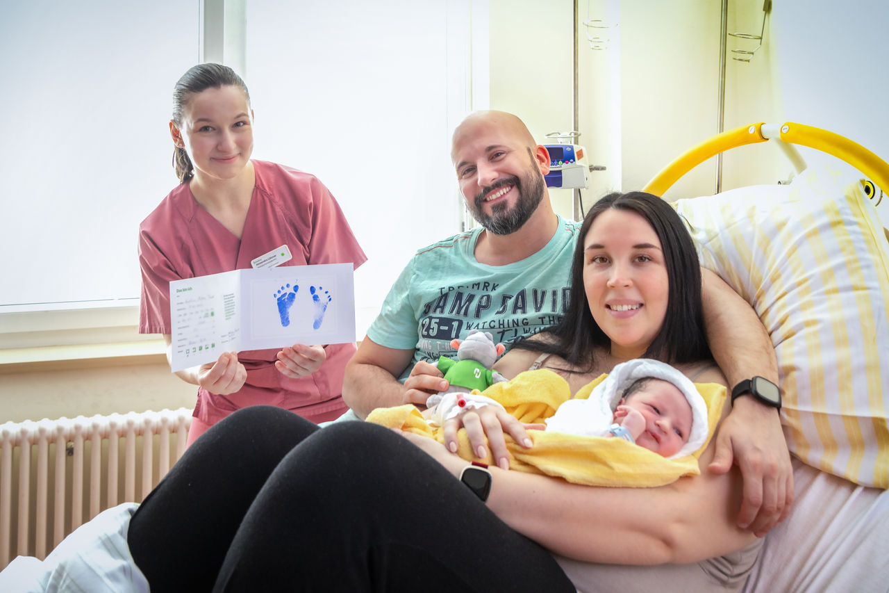 Baby Aurelian ist die 1.000 Geburt im Helios Klinikum Berlin-Buch