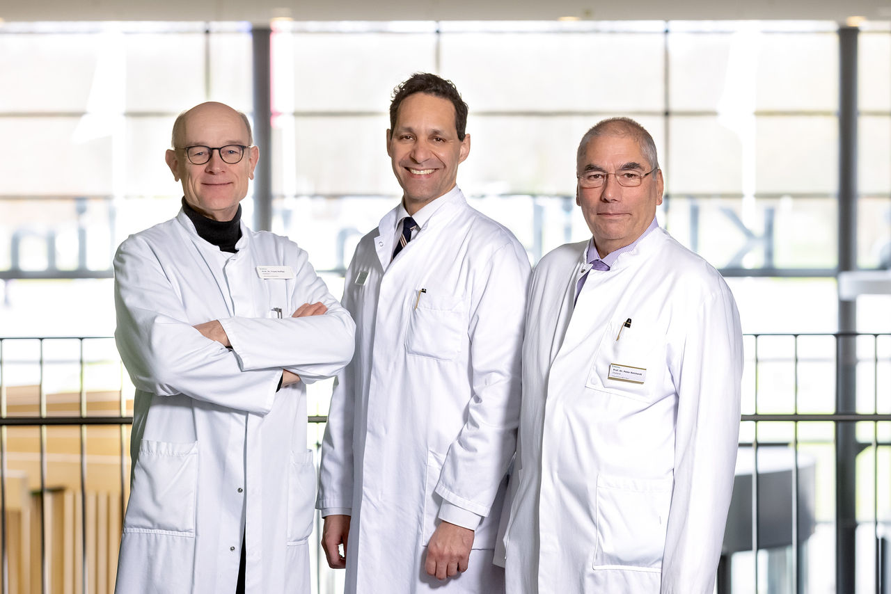 Darmkrebszentrum-Chefarzt-Trio