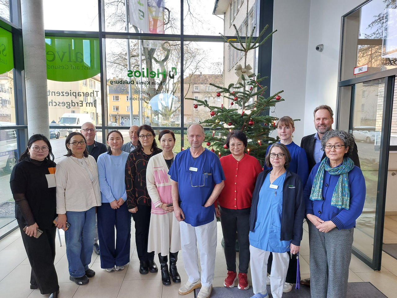 Mongolische Delegation zu Fachbesuch in der Helios Klinik Duisburg Homberg