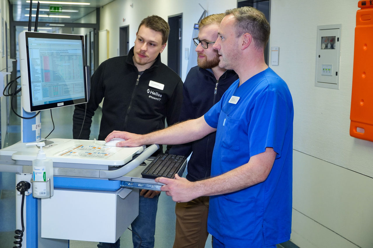 Helios Klinikum Erfurt integriert digitale Validierung von Befunden