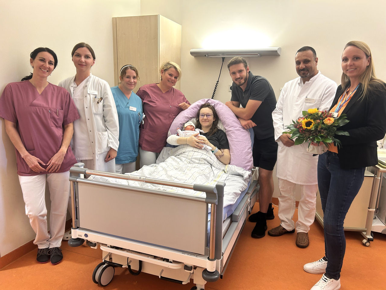 300. Baby in der Helios St. Marienberg Klinik Helmstedt: In nur sechs Minuten sicher auf die Welt gebracht 
