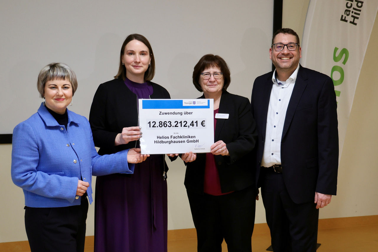 12,86 Millionen Euro für die Helios Fachkliniken Hildburghausen