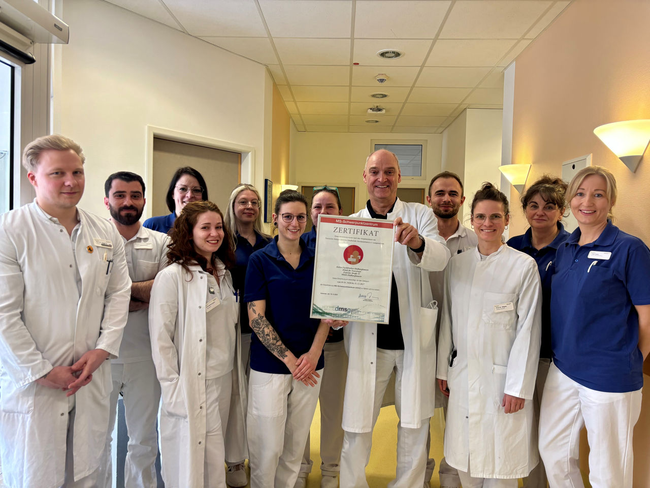 Helios Fachkliniken Hildburghausen erneut als einziges MS-Schwerpunktzentrum Thüringens ausgezeichnet.