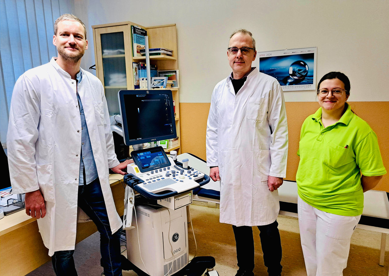 Dr. Stefan König und Michael Schmidt von der Helios Klinik Köthen bieten Sprechstunden in Bernburg und Zerbst an