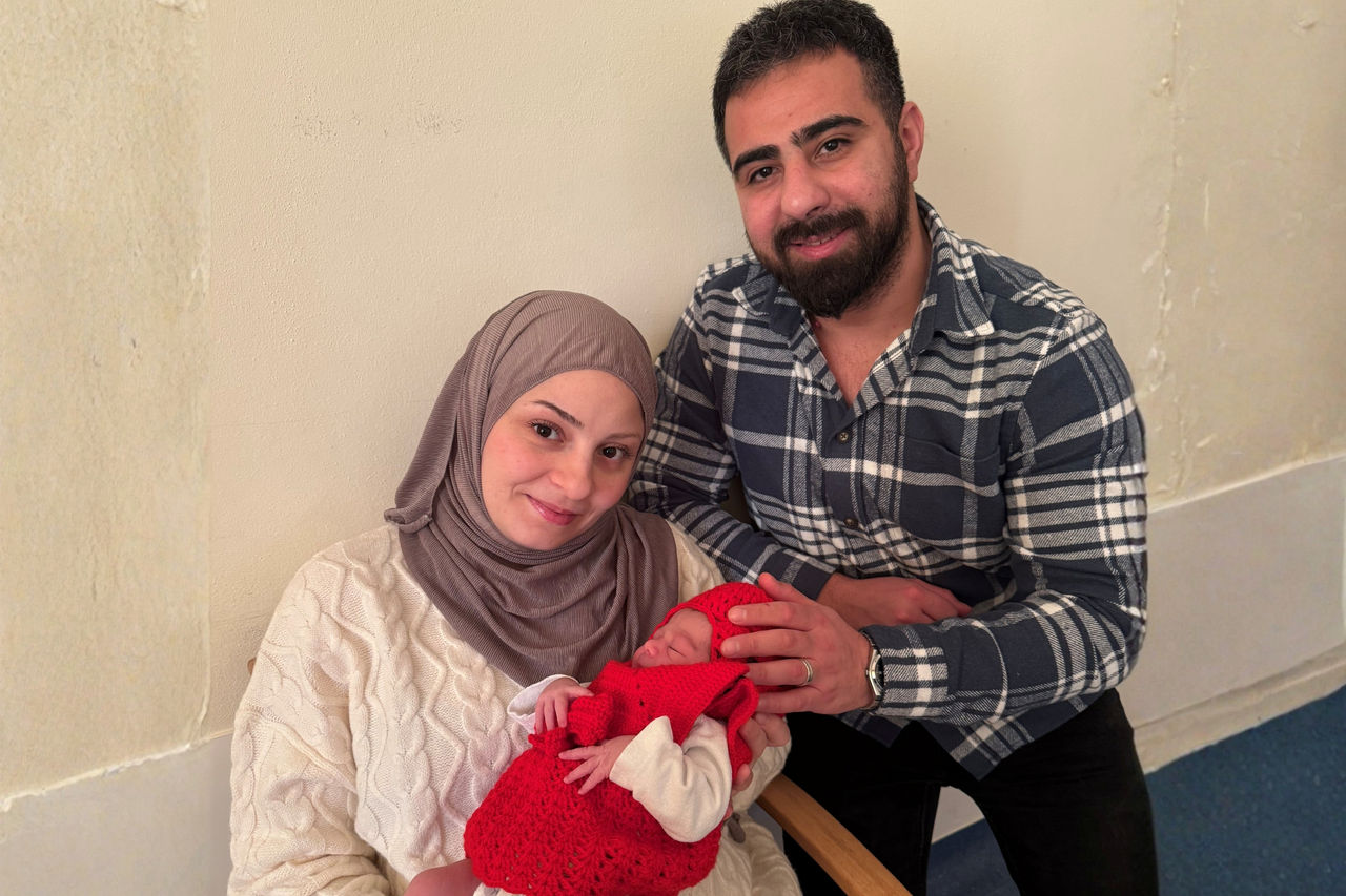 Weihnachtsbaby in der Frankenwaldklinik Kronach geboren