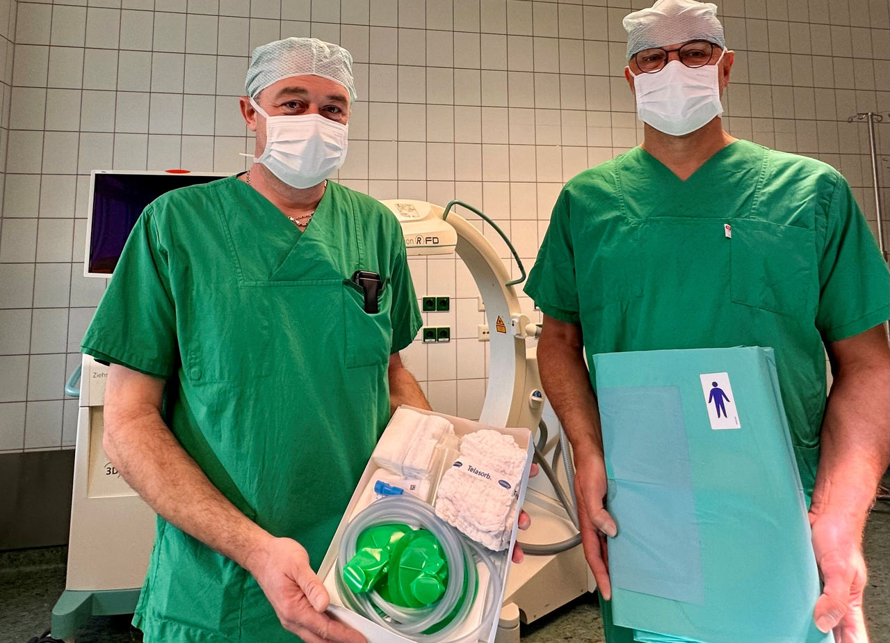 Green Pack eingeführt: Helios Klinikum Meiningen reduziert Verpackungsmüll im OP