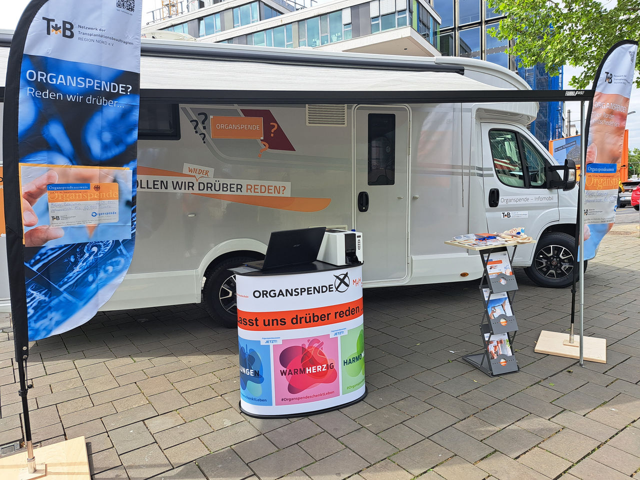Campertour zur Organspende hält am 2. Juni an den Helios Kliniken Mittelweser