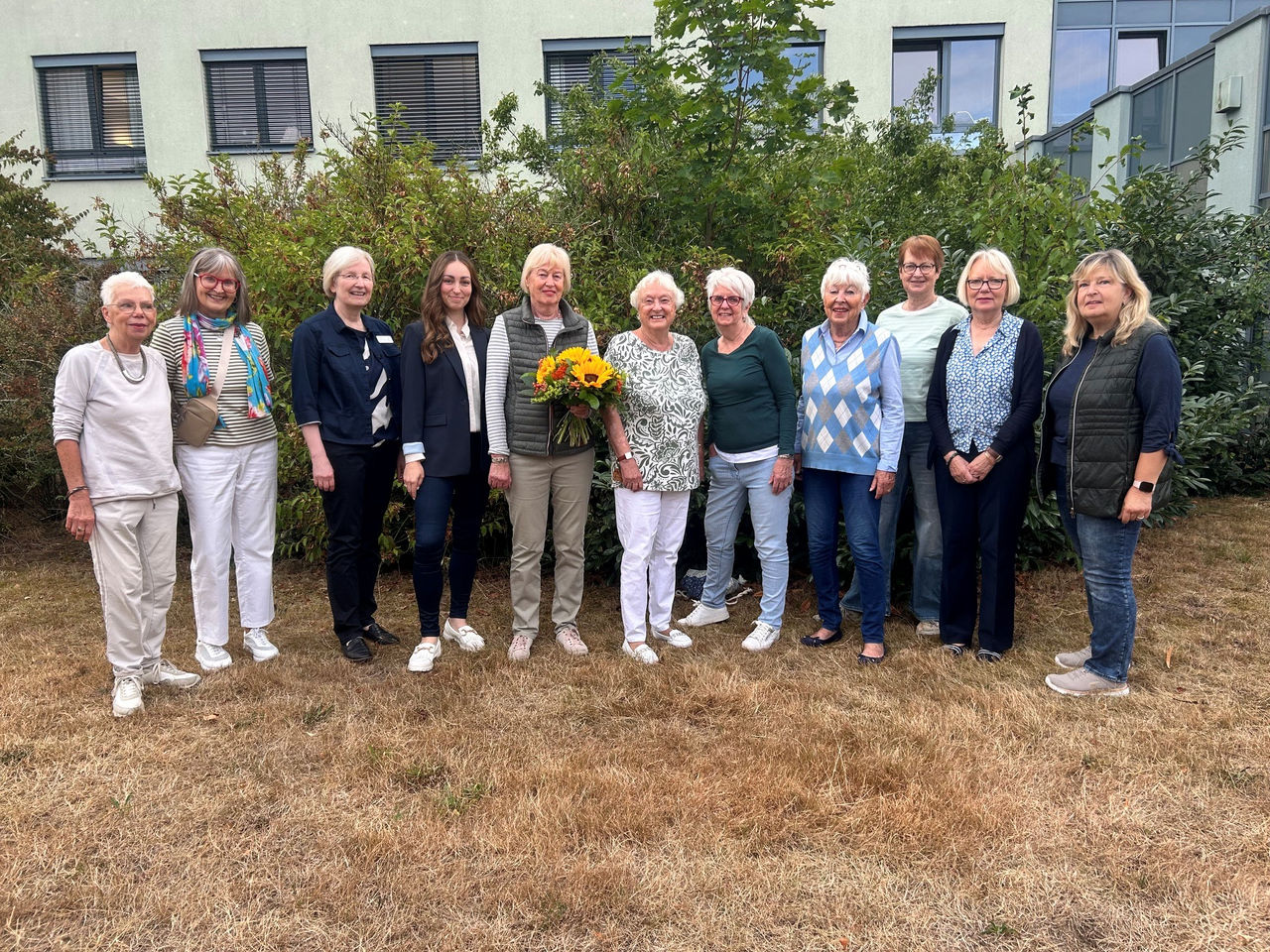 Ein Dank für 25 Jahre Engagement bei den Grünen Damen