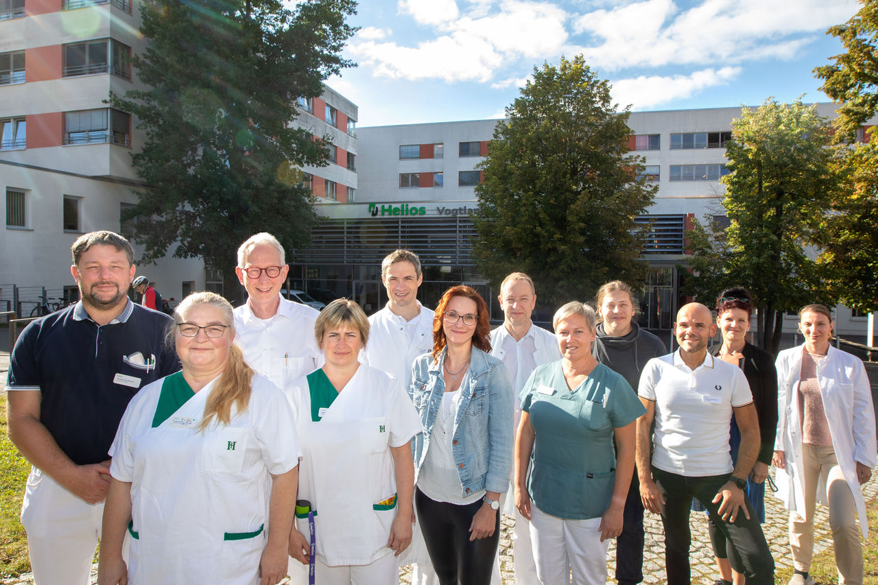 Team des Darmkrebszentrums in Plauen