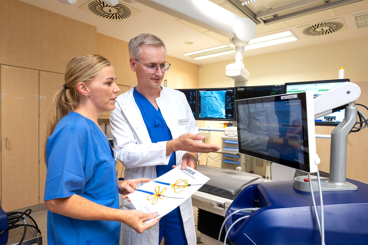 Neue Behandlungsmethode bei Vorhofflimmern im Helios Vogtland-Klinikum Plauen