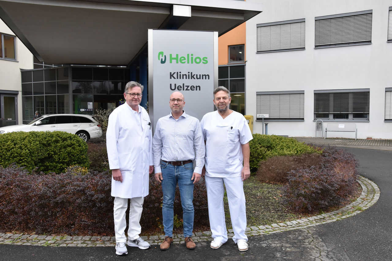 Dr. Marius Passon ist neuer Chefarzt der Gefäßchirurgie am Helios Klinikum Uelzen