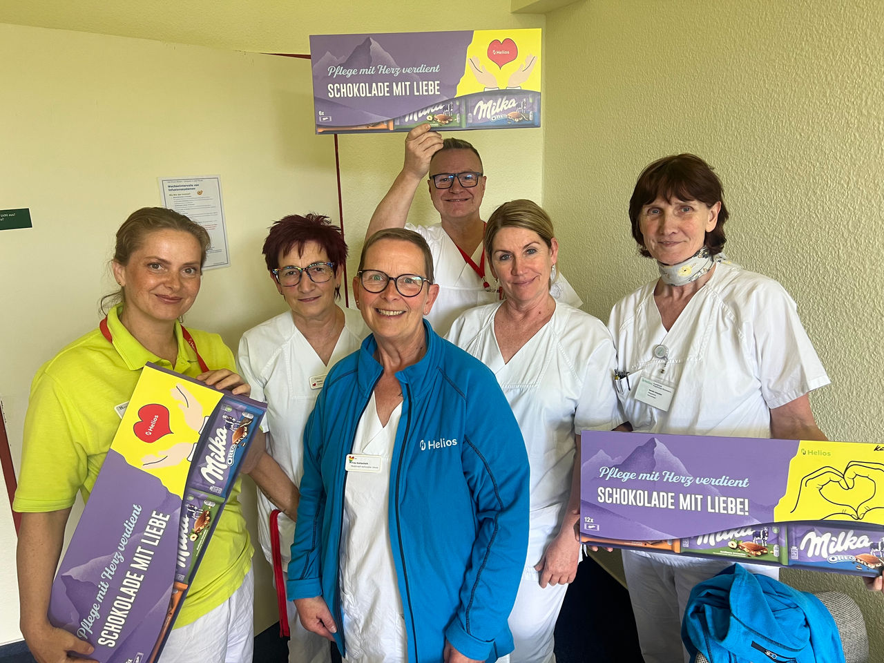 Mit Herz, Kompetenz und Engagement: Die Helios Fachklinik Vogelsang-Gommern bedankt sich am Tag der Pflege bei ihren Mitarbeitenden