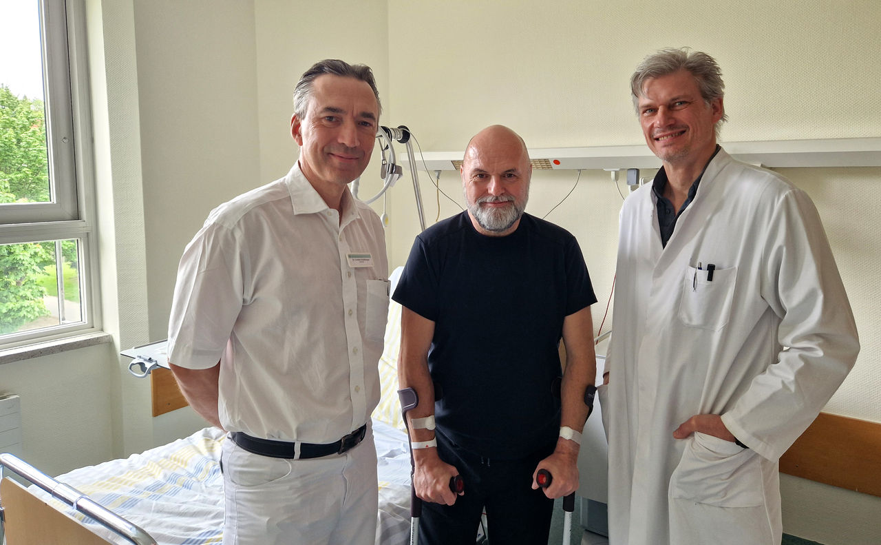 Erste beidseitige Hüftoperation am Klinikum Freital bei voller Patientenzufriedenheit erfolgreich durchgeführt
