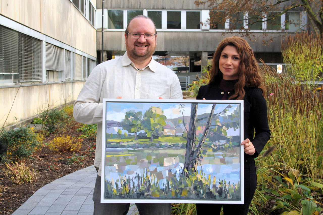 Regionale Kunst im Krankenhaus