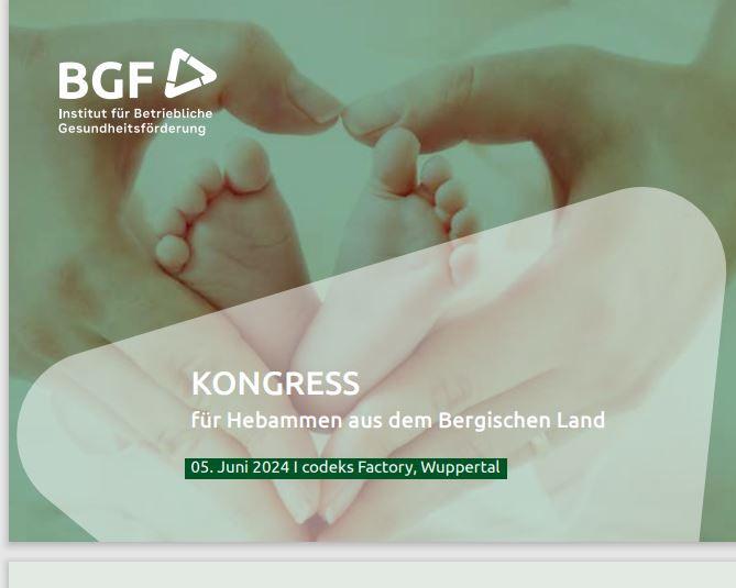 KONGRESS für Hebammen aus dem Bergischen Land