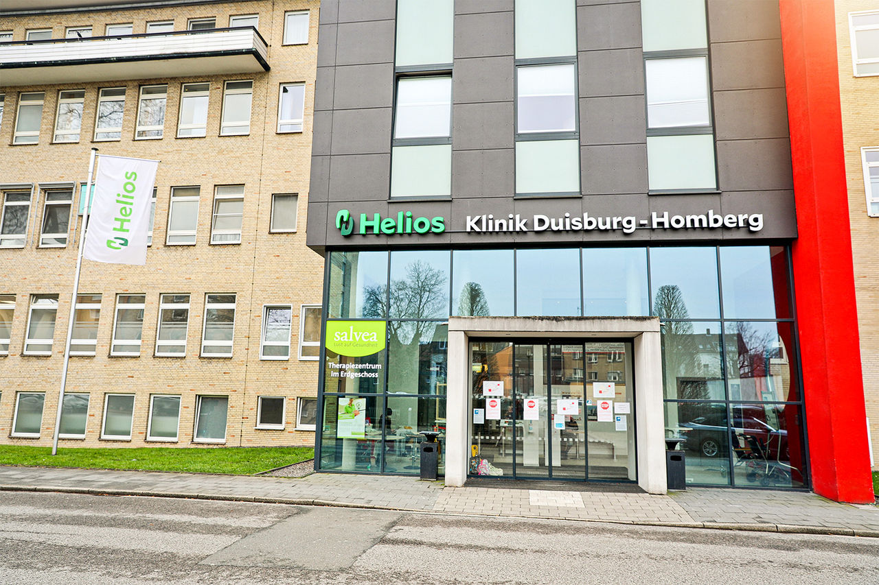 Helios Duisburg-Homberg Gebäudeansicht