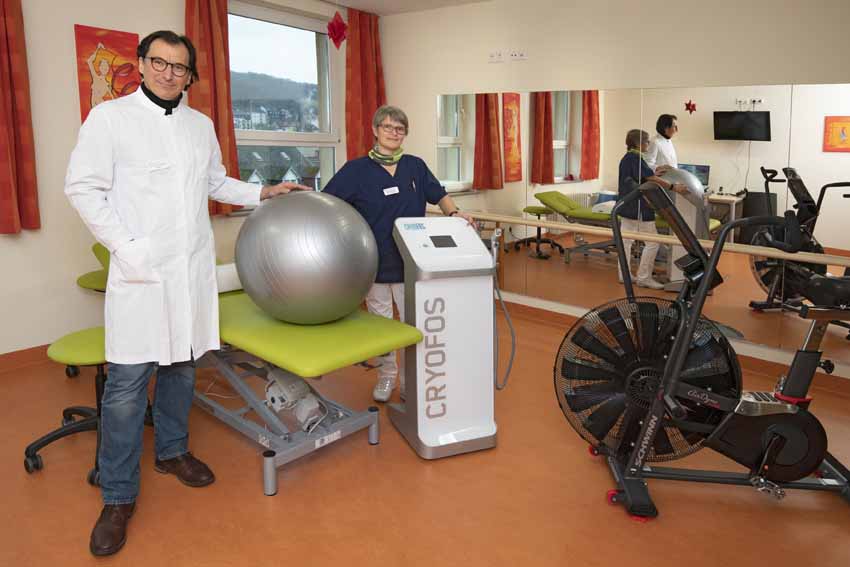 Physiotherapie auf Station: Marion Wegener und ihr Team