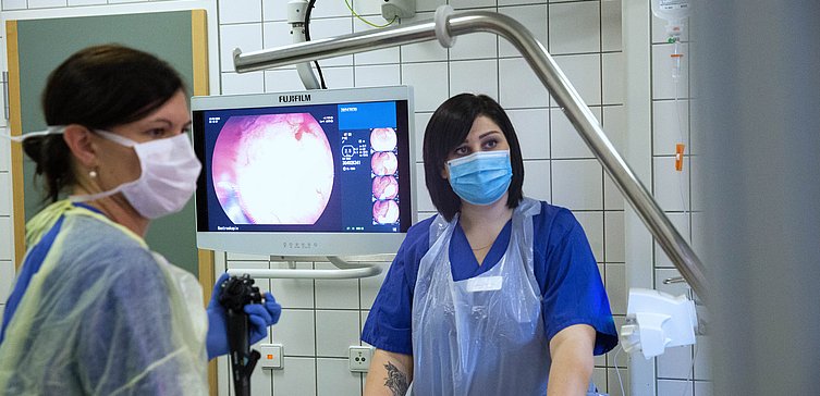 Endoskopie-Behandlung im Helios Park-Klinikum Leipzig