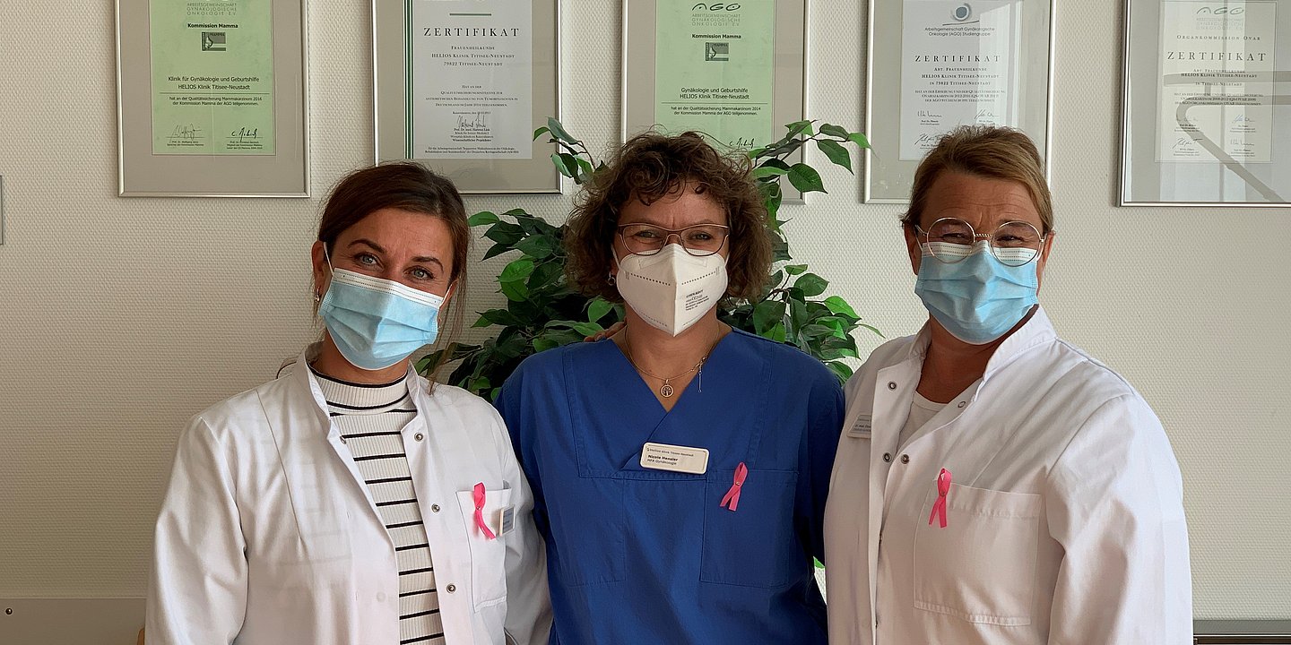 Brustkrebsmonat Oktober - Helios Kliniken setzen Zeichen gegen Brustkrebs