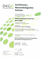 Neuroonkologisches Zentrum mit Empfehlung der Deutschen Krebsgesellschaft e.V.
