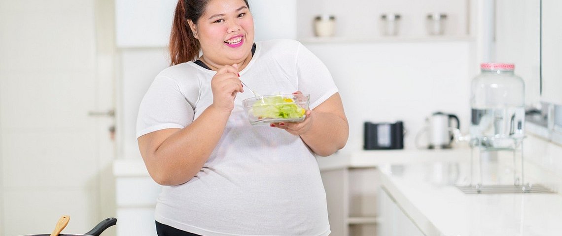 Frauen fett füttern