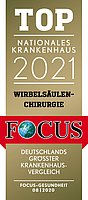 FOCUS-Klinikliste 2021