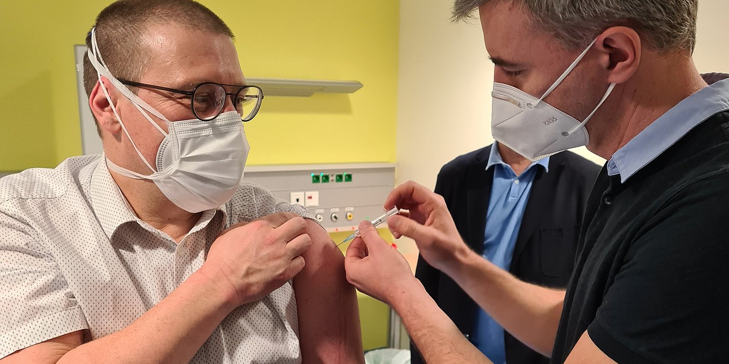 Impfkampagne gegen das Coronavirus im Landkreis hat begonnen