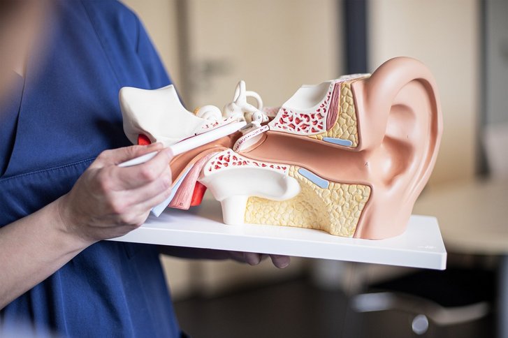 Hearing-improving ear surgery
