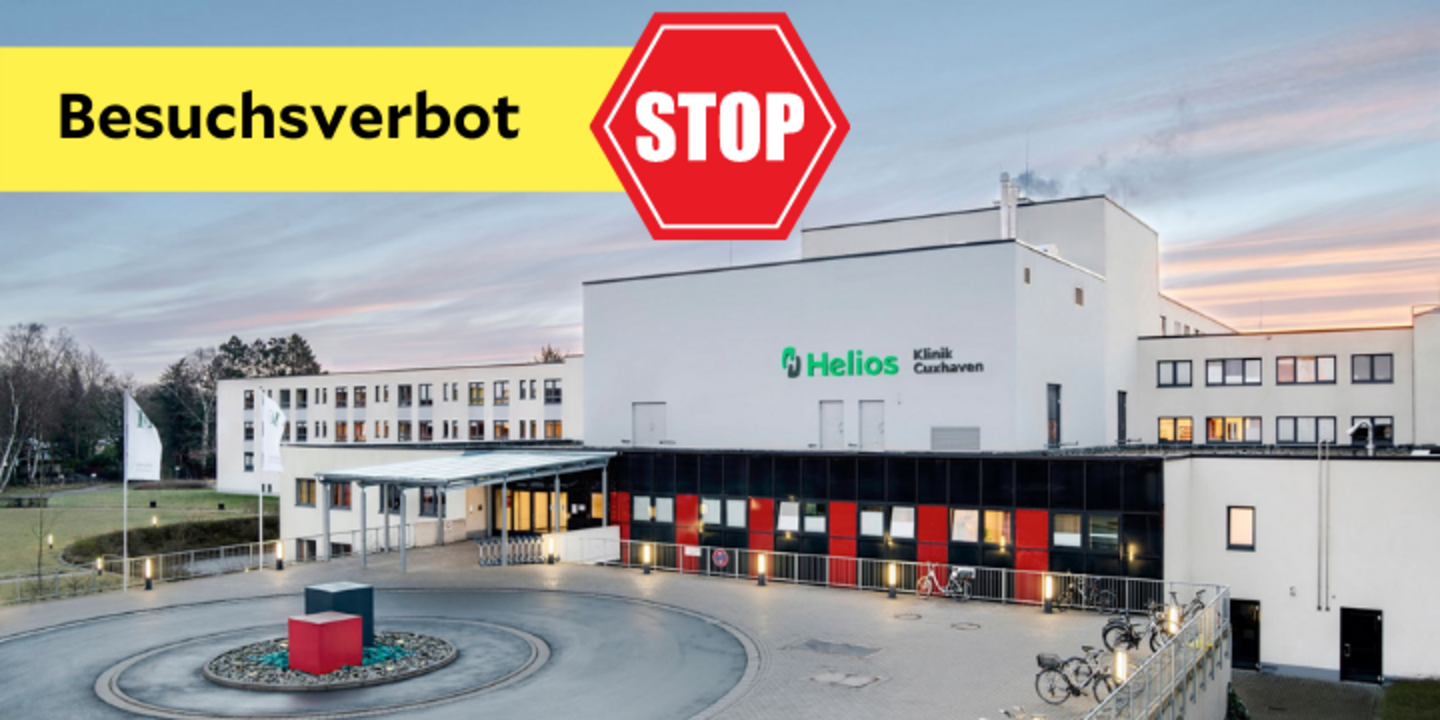 Steigende Infektionszahlen: Besuche in der Helios Klinik Cuxhaven und dem Seehospital Sahlenburg nur noch in Ausnahmefällen 