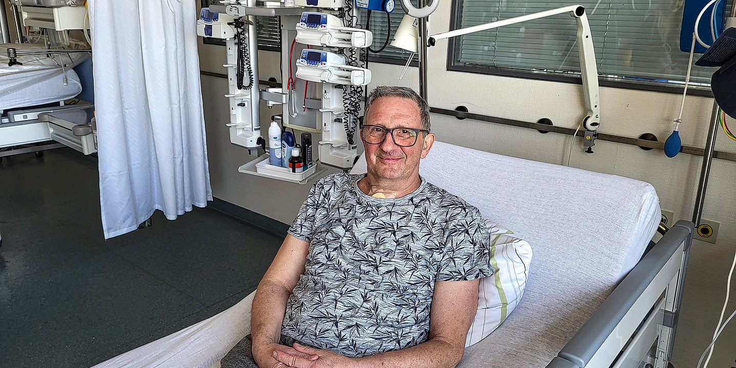 Dank ECMO-Therapie: 59-jähriger kämpft sich zurück ins Leben