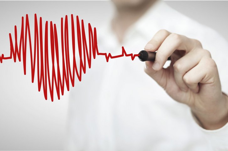 Kardiologie mit Herz