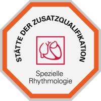Stätte der Zusatzqualifikation der Deutschen Gesellschaft Kardiologie (DGK) für „Invasive Elektrophysiologie“ und „Aktive Herz-Rhythmus-Implantate“