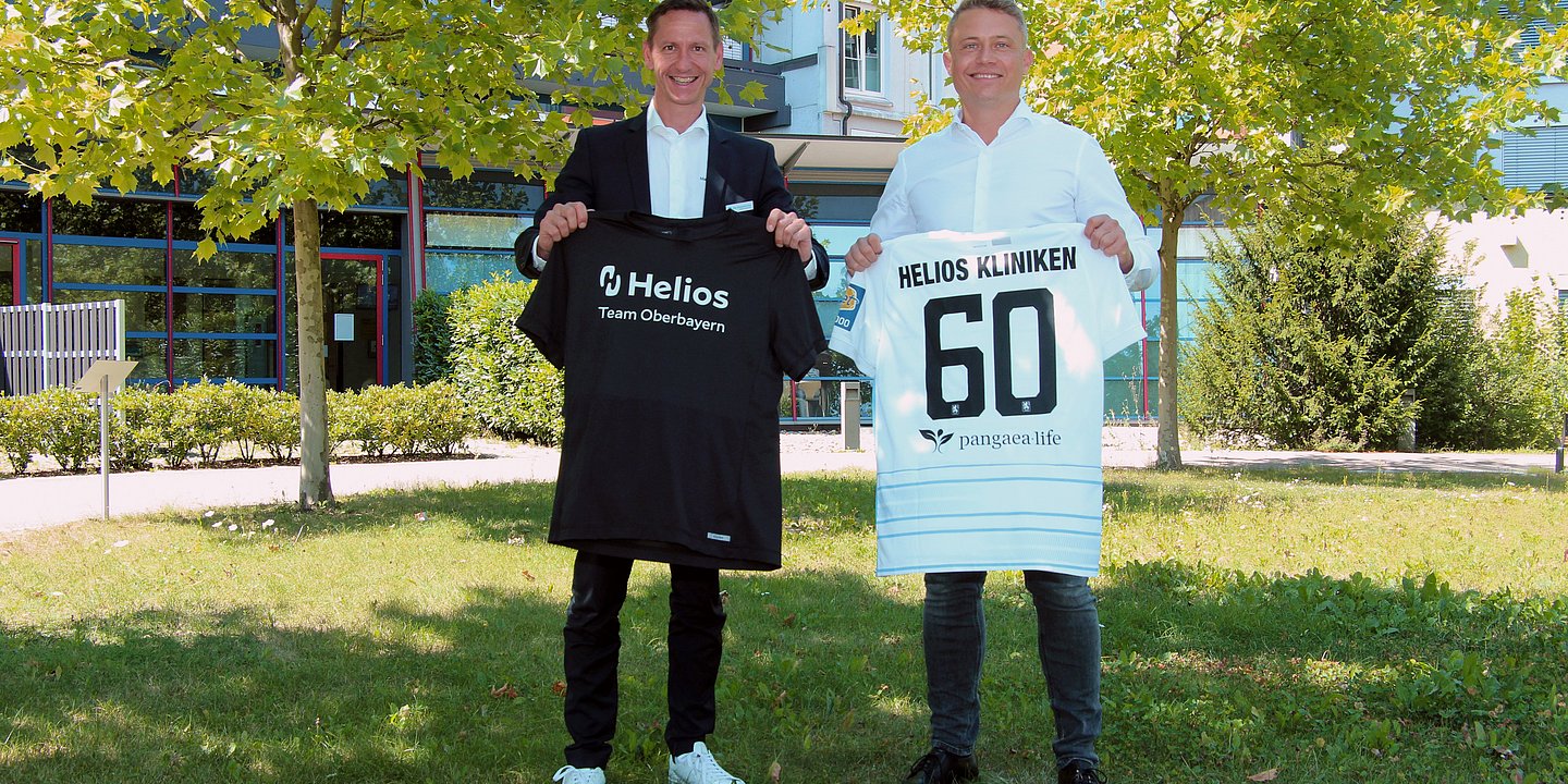 Die Helios Kliniken Oberbayern sind offizieller Gesundheitspartner des TSV 1860 München